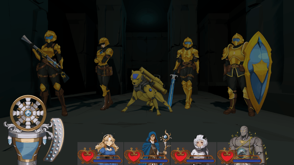 Hourglass Uprising Battle Scene Enemy Selection